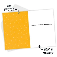 Boo Poo Funny Custom Halloween Card for only USD 4.99 | Hallmark