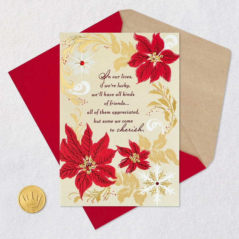 You're a Cherished Friend Christmas Card for only USD 5.99 | Hallmark