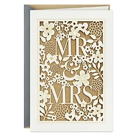 Elegant Lace Mr. and Mrs. Wedding Card for only USD 6.99 | Hallmark