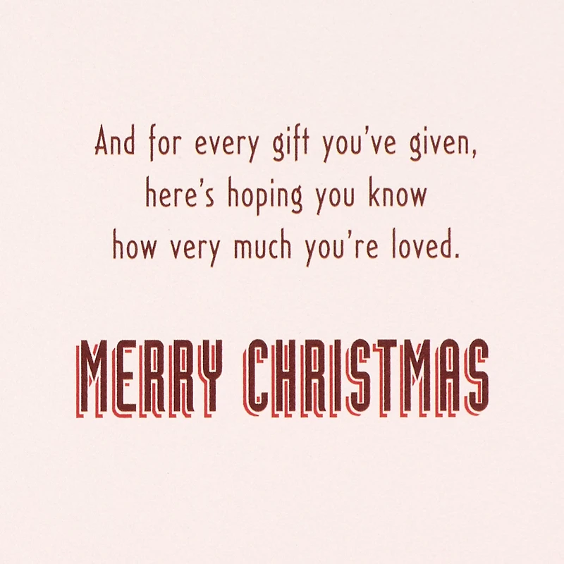 Wishing You Happiness, Success and Love Christmas Card for Son for only USD 6.99 | Hallmark