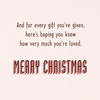 Wishing You Happiness, Success and Love Christmas Card for Son for only USD 6.99 | Hallmark