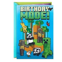 Minecraft Make it Great Musical Pop-Up Birthday Card for Kids for only USD 7.99 | Hallmark