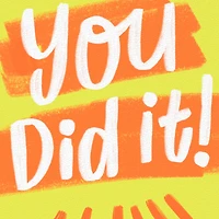 You Did It Congratulations Card for only USD 2.99 | Hallmark