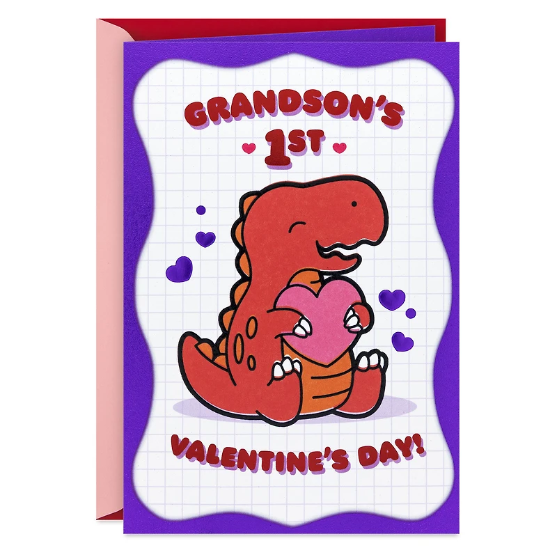 You're Super Loved Baby's First Valentine's Day Card for Grandson for only USD 4.99 | Hallmark
