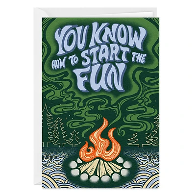 You Start the Fun Campfire Custom Card for only USD 4.99 | Hallmark
