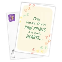Beloved Paw Prints Custom Pet Sympathy Card for only USD 4.99 | Hallmark