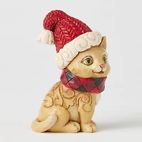Jim Shore Heartwood Creek Holiday Cat Figurine, 4.1" for only USD 27.99 | Hallmark