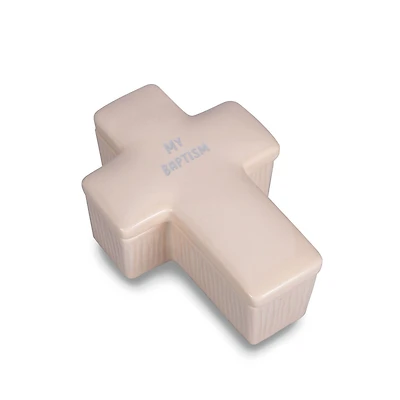My Baptism Cross-Shaped Lidded Trinket Dish for only USD 29.99 | Hallmark