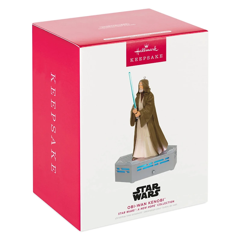 Star Wars: A New Hope™ Collection Obi-Wan Kenobi™ Ornament With Light and Sound for only USD 29.99 | Hallmark