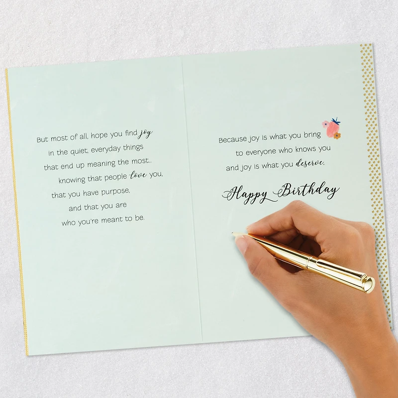 Wishing You Everything That Brings You Joy Birthday Card for Niece for only USD 6.99 | Hallmark