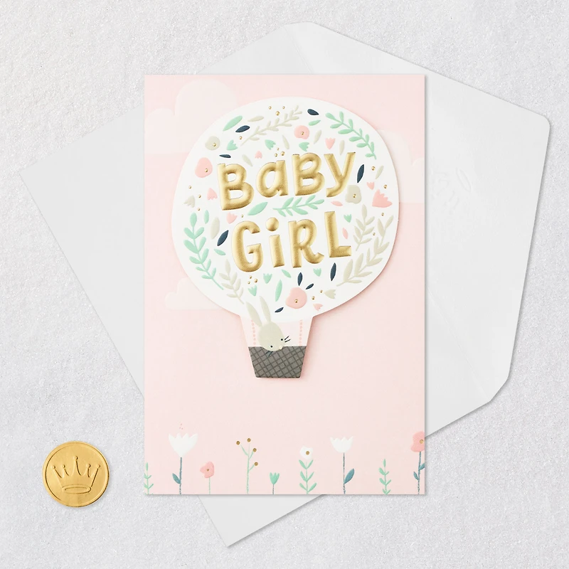 Luckiest Baby Ever New Baby Card for Girl for only USD 6.99 | Hallmark