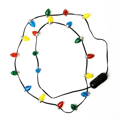 Lotsa Lites Flashing Christmas Lights Holiday Necklace for only USD 7.99 | Hallmark