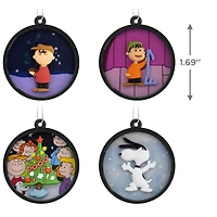 Mini Peanuts® Scenes Shatterproof Hallmark Ornaments, Set of 4 for only USD 16.49 | Hallmark