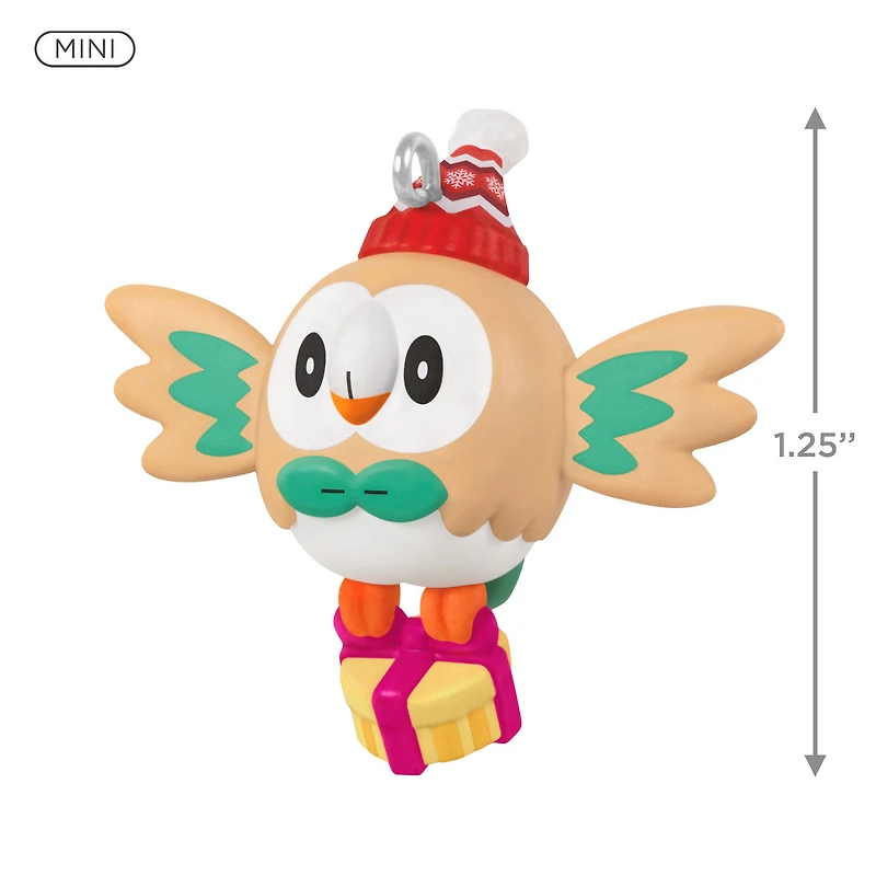 Mini Pokémon Holiday Rowlet Ornament, 1.25" for only USD 12.99 | Hallmark