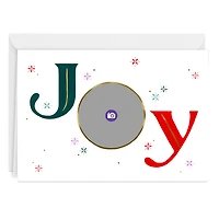 Joy and Snowflakes Custom Christmas Card for only USD 4.99 | Hallmark