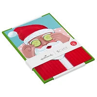 Self-Care Santa Packaged Christmas Cards, Set of 5 for only USD 5.00 | Hallmark