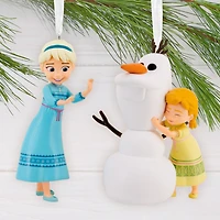 Disney Frozen Elsa, Anna and Olaf Hallmark Ornaments, Set of 2 for only USD 28.99 | Hallmark