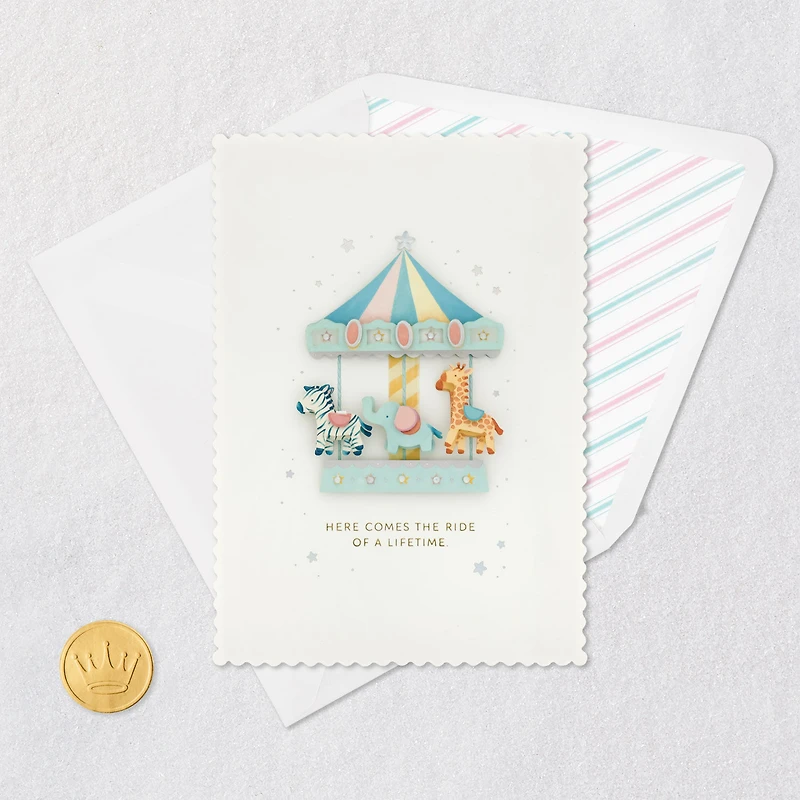 The Ride of a Lifetime New Baby Card for only USD 8.59 | Hallmark