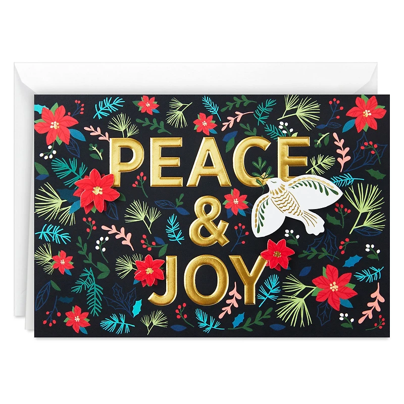UNICEF Peace and Joy Dove Boxed Christmas Cards, Pack of 12 for only USD 20.50 | Hallmark