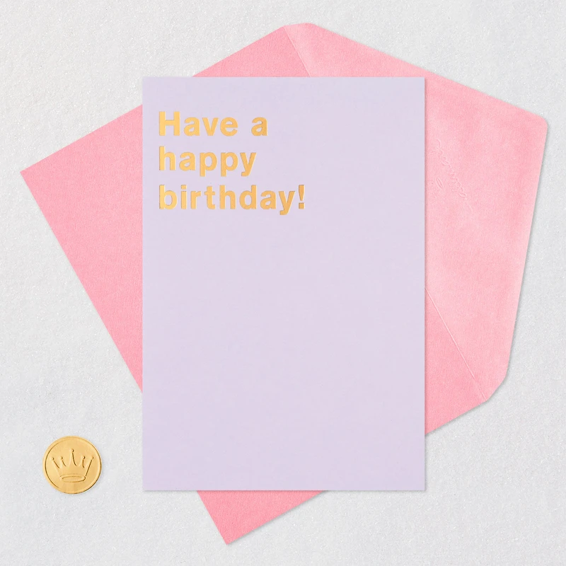 My Brilliant Suggestions Funny Birthday Card for only USD 4.49 | Hallmark