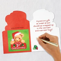 You're a Sweet, Precious Gift Baby's First Christmas Card With Sticker for only USD 4.59 | Hallmark