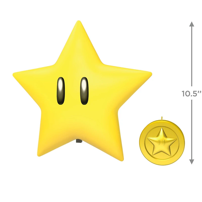 Nintendo Super Mario™ Super Star Tree Topper With Light and Sound for only USD 92.99 | Hallmark