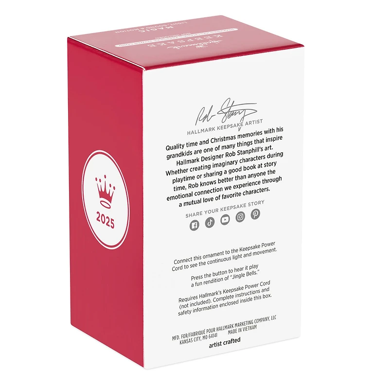 Rockin' Window Shopping 2025 Musical Ornament With Light and Motion for only USD 55.99 | Hallmark