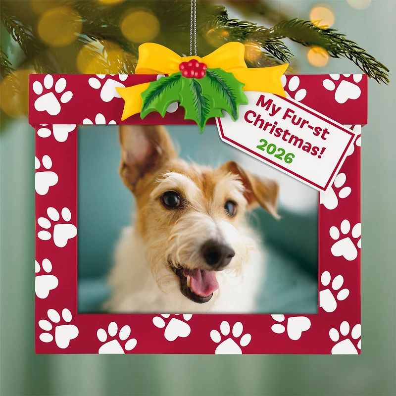 My Fur-st Christmas 2026 Photo Frame Ornament for only USD 19.99 | Hallmark