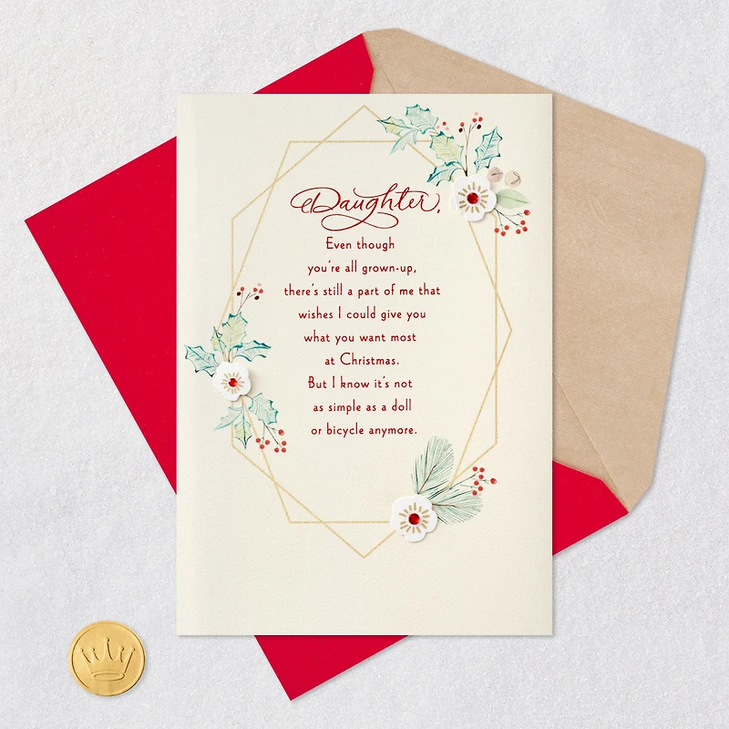 All Grown-Up Christmas Card for Daughter for only USD 7.59 | Hallmark