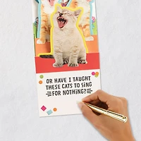 Singing Cats Funny Musical Pop-Up Birthday Card for only USD 7.59 | Hallmark