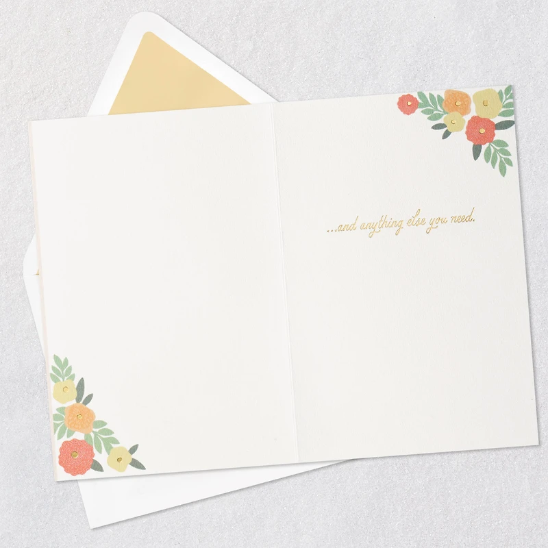 Flowers for You Thinking of You Card for only USD 8.59 | Hallmark