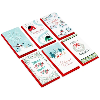 Winter Scenes Money-Holder Boxed Christmas Cards Assortment, Pack of 36 for only USD 14.99 | Hallmark