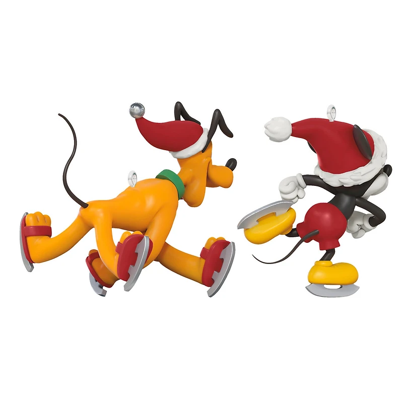 Mini Disney Mickey and Friends Gliding and Sliding Ornaments, Set of 2 for only USD 23.99 | Hallmark