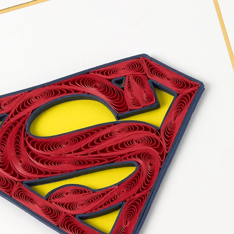 DC™ Superman™ You're a True Hero Quilled Paper Handmade Father's Day Card for only USD 13.59 | Hallmark