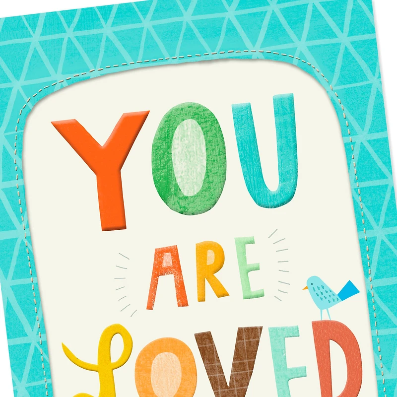 16" You Are Loved Jumbo Love Card for only USD 9.99 | Hallmark