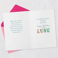 Grateful to Have You Birthday Card for Aunt for only USD 5.99 | Hallmark