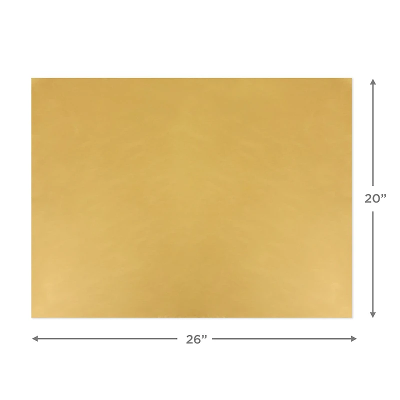 Gold Tissue Paper, 5 sheets for only USD 1.99 | Hallmark
