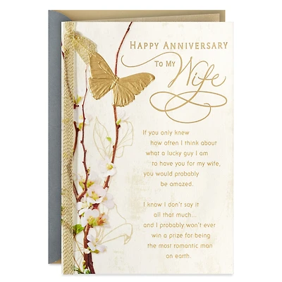 I'm a Lucky Guy Anniversary Card for Wife for only USD 6.99 | Hallmark