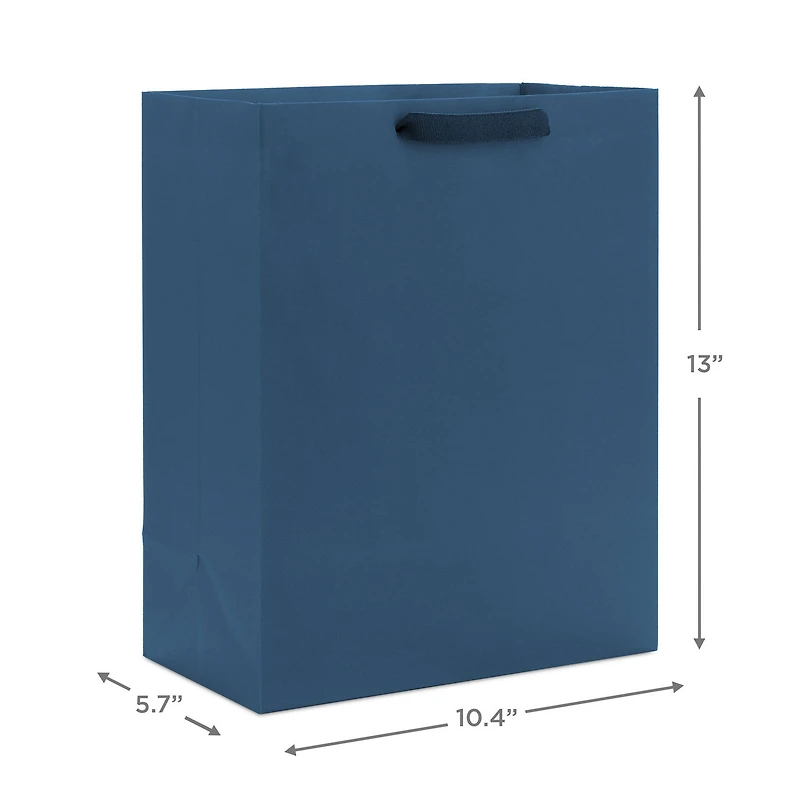 13" Navy Large Gift Bag for only USD 4.49 | Hallmark