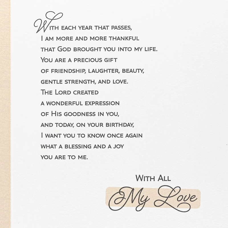 Celebrating My Favorite Person Religious Birthday Card for Wife for only USD 5.59 | Hallmark