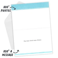 Personalized Rainbow Lettering Love Photo Card for only USD 4.99 | Hallmark