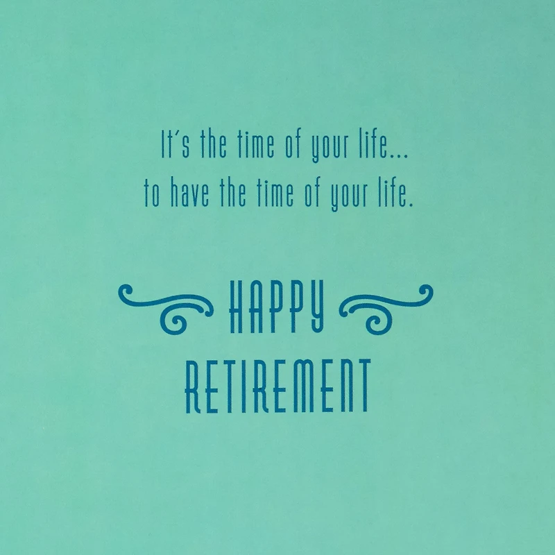 16" Retired and Admired Jumbo Retirement Card With Banner for only USD 12.99 | Hallmark