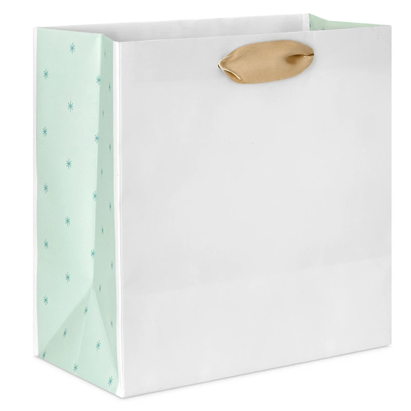 7.7" Deer and Trees Silhouette Medium Square Holiday Gift Bag for only USD 7.99 | Hallmark