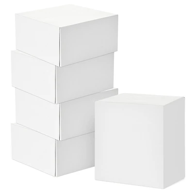 White 5-Pack Square Gift Boxes, 8” for only USD 7.99 | Hallmark