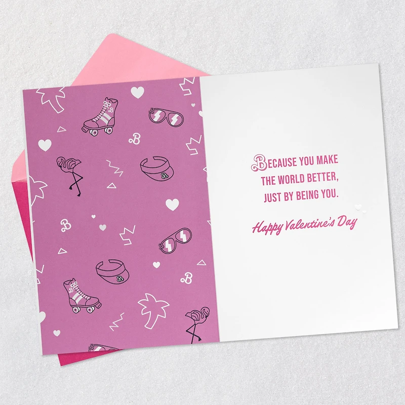 Barbie™ Be Your Kind, Fabulous Self Valentine's Day Card for only USD 5.99 | Hallmark