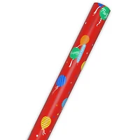 Balloon Bouquets on Red Birthday Wrapping Paper Roll, 20 sq. ft. for only USD 4.99 | Hallmark