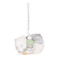 25th Anniversary Snowball and Tuxedo Porcelain Ornament for only USD 37.99 | Hallmark