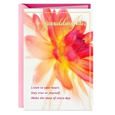 Shine Beautifully Birthday Card for Granddaughter for only USD 4.99 | Hallmark