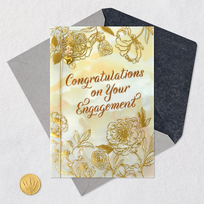Wishing You Happiness Engagement Card for only USD 7.59 | Hallmark