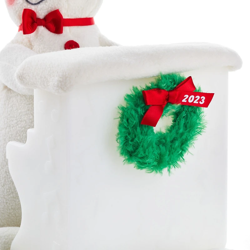 20th Anniversary Sing-Along Showman Snowman Plush With Sound, Light and Motion for only USD 39.99 | Hallmark